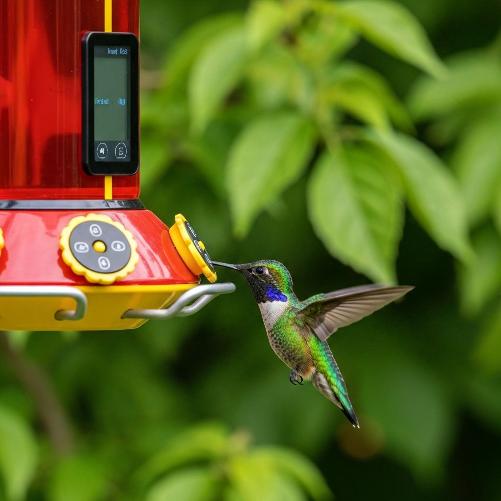Bird feeder photo